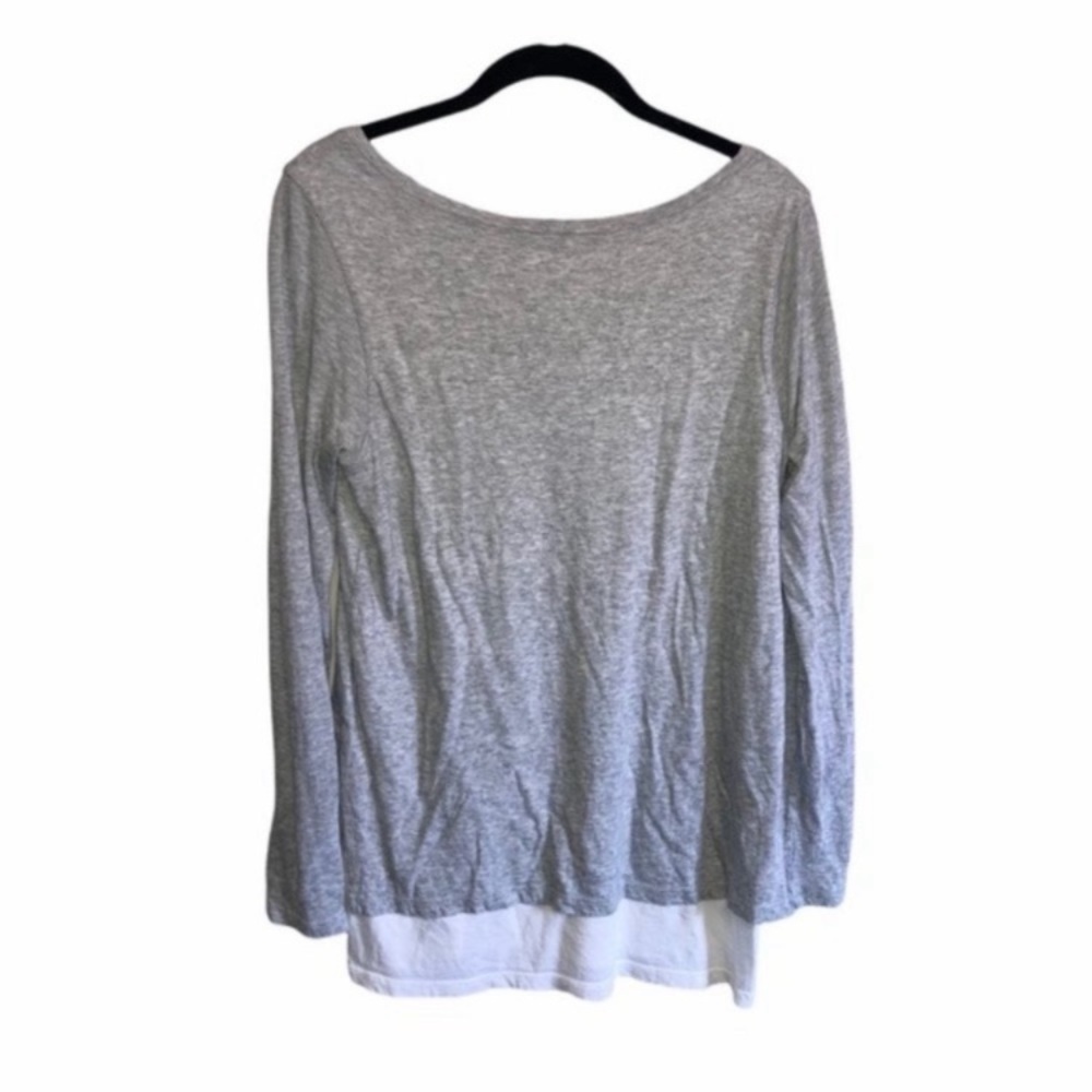 Vince Double Layer Colorblock Tee. - image 5